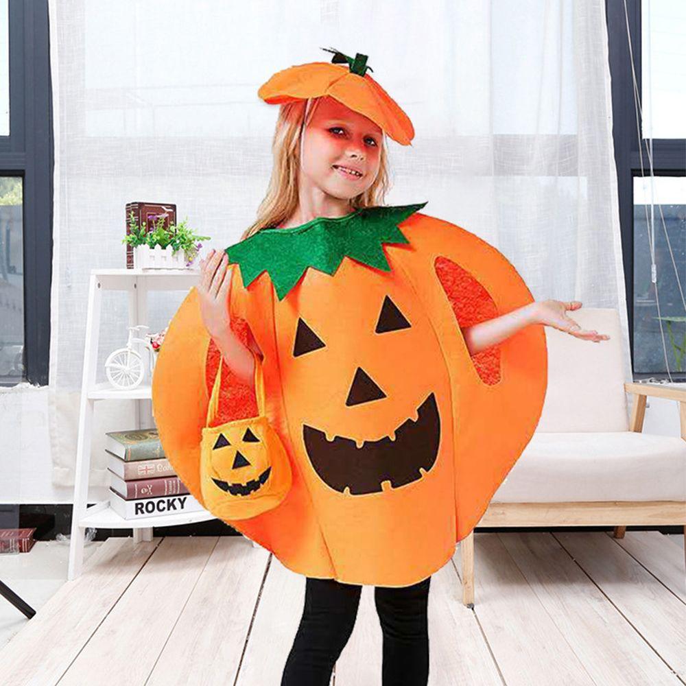 Performance Photo Props Party Masquerade Cloth With Hat and Bag Halloween Costume Pumpkin Costume