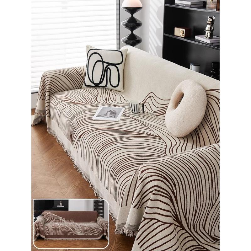 Чехол для дивана из синели, полотенце, универсальный универсальный чехол для дивана с защитой от царапин, универсальный нескользящий чехол для дивана Four Seasons