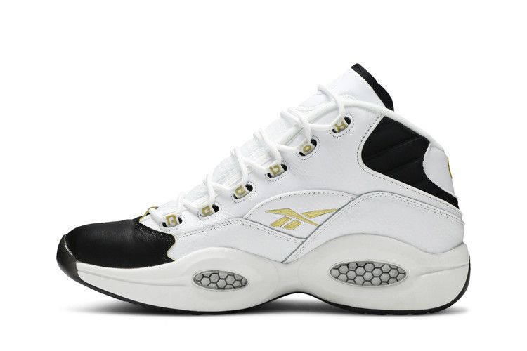 Reebok Question Mid Black Toe