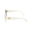 Celine Patterned Rectangle Sunglasses Women sunglasses White CL40262U25A