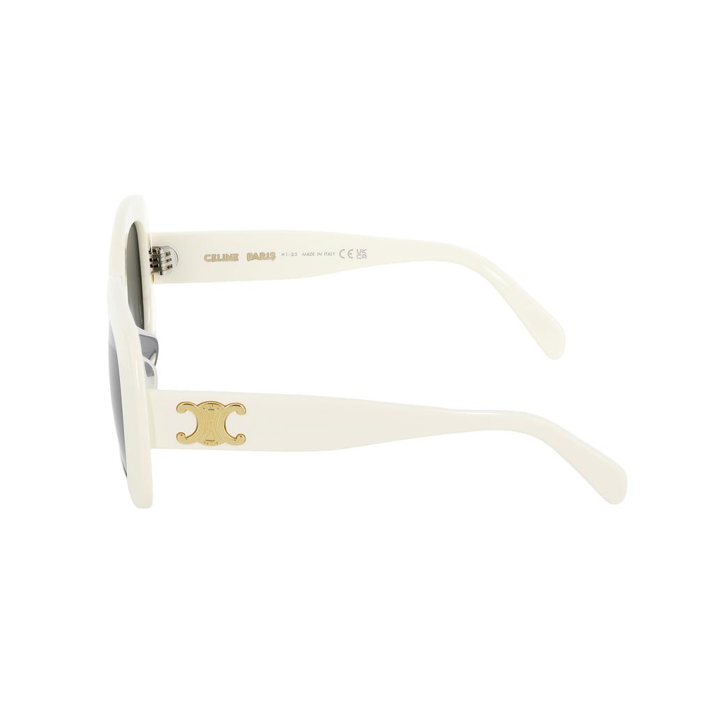 Celine Patterned Rectangle Sunglasses Women sunglasses White CL40262U25A