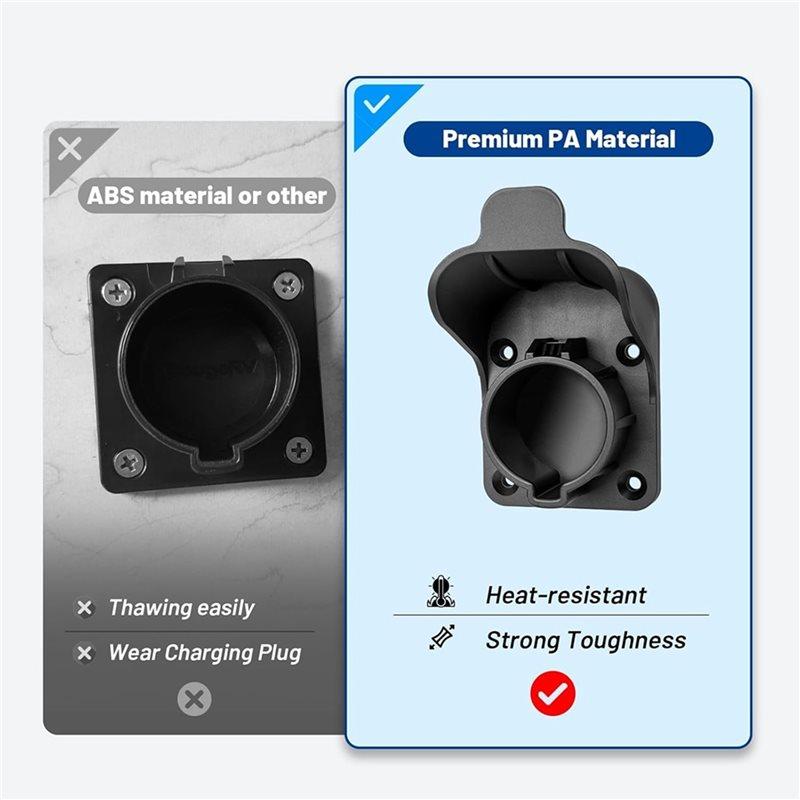 2X EV Holder SAE J1772 Charging Cable Organizer For Portable Electric Car Cable Hanger