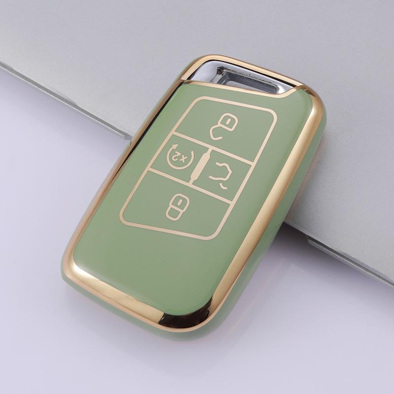 For Volkswagen VW Atlas Tiguan Golf 7 Magotan 2018 TPU Smart 5 Buttons Key Case Cover Remote Shell Fob Holder Protector
