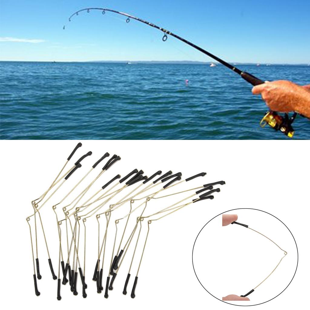 20 шт. нержавеющих разделителей рыболовной лески, устойчивых к коррозии, разделитель лески, удобный для переноски, поворотный инструмент Space Bean