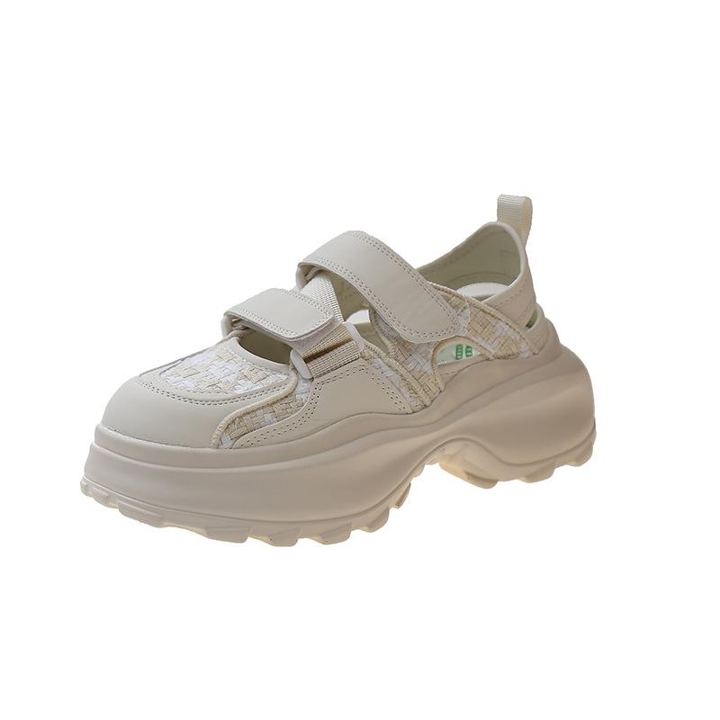 2024 Новый Тип Matsuke Толстая Подошва Сетчатые Дышащие Полые Кроссовки Для Пап Повседневная Спортивная Обувь С Отверстиями