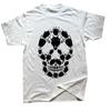 Skull Bull Terrier Skeleton Halloween Costume T Shirts Graphic Cotton Streetwear Short Sleeve Birthday Gift Summer Style Tshirt