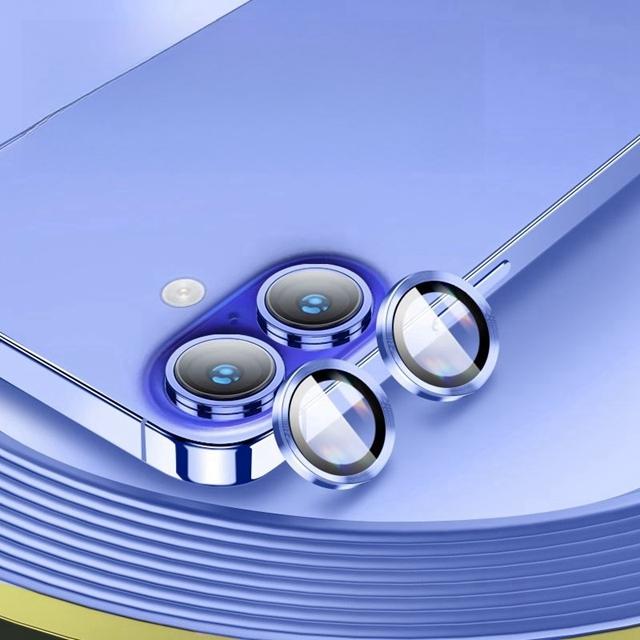 Алюминиевое Металлическое Кольцо Защита Камеры Для iPhone 17 17Air Задняя Линза Закаленное Стекло Чехол Для iPhone 16 16Plus Защитный Колпачок Линзы