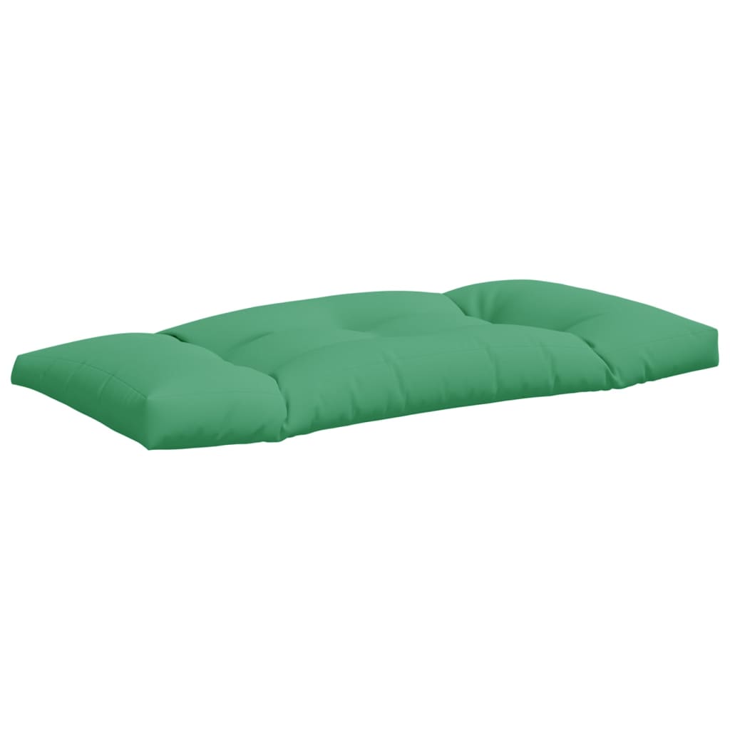 2 Piece Pallet Cushion Set Green Fabric
