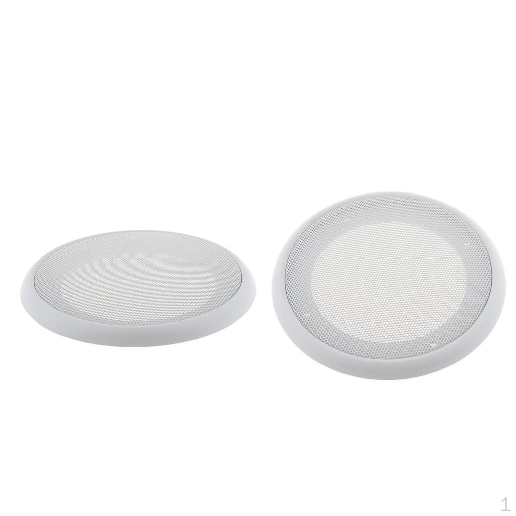 2 шт. 4-дюймовых сабвуферных решетки из тонкой сетки, защитные крышки для динамиков