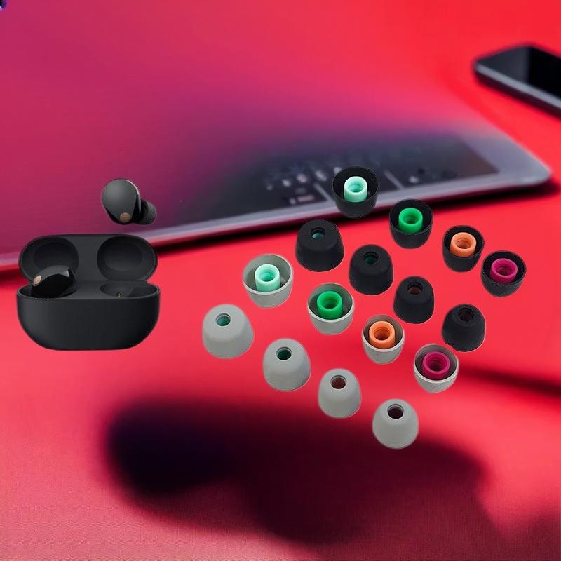 Набор амбушюр для Sony WF 1000XM и Oneplus Buds, Силиконовые ушные вкладыши, 6 шт.
