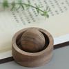 Wooden Essential Oil Diffuser Aromatherapy Passive Home Office Bedroom Diffuser for Round Ball Car Wardrobe Yoga