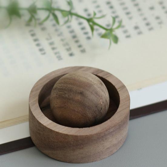 Wooden Essential Oil Diffuser Aromatherapy Passive Home Office Bedroom Diffuser for Round Ball Car Wardrobe Yoga