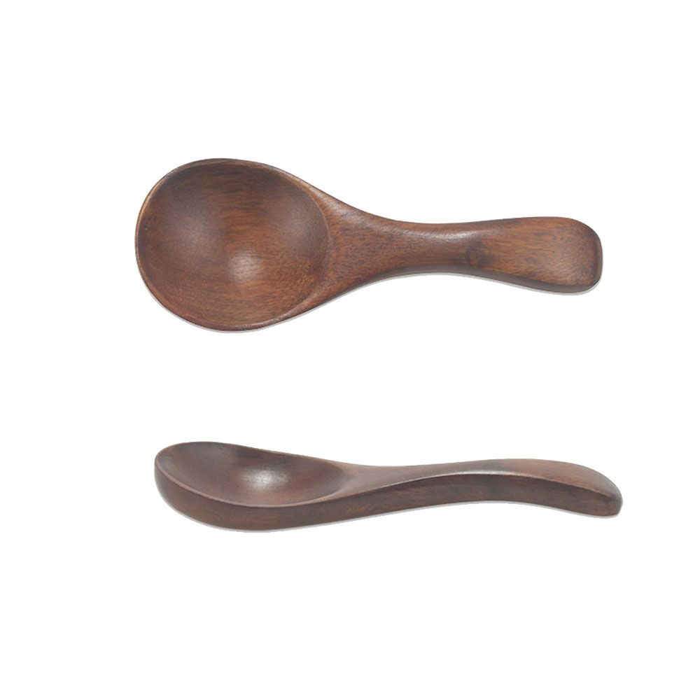 Cooking Tools Flatware Natural Coffee Tea Salt Wood Spoons Sugar Spoon Small Mini