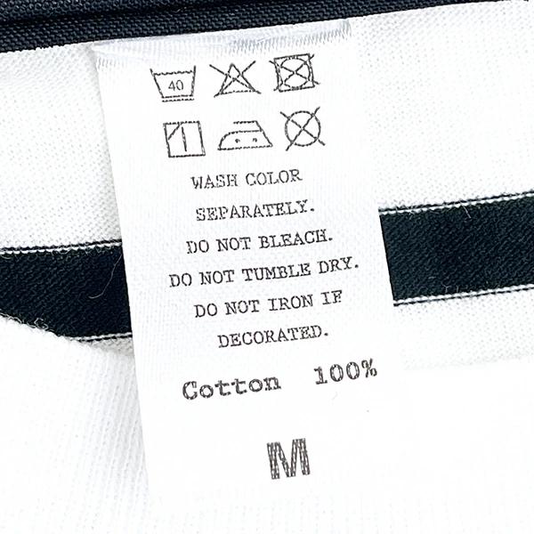 Moomin Little My Embroidered Border T-Shirt White/Black Kesacak Series