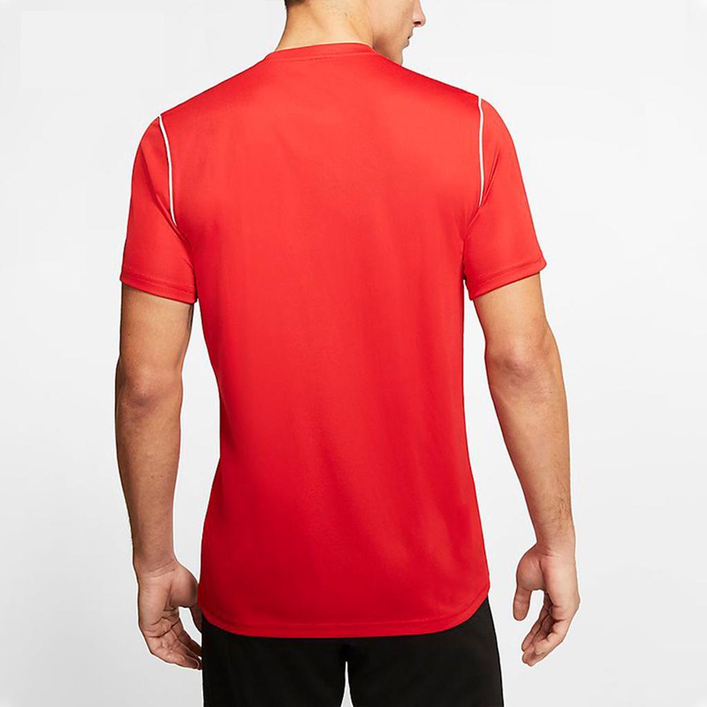 Nike Повседневная спортивная тренировочная футболка с короткими рукавами для бега, мужские топы, красные BV6883-657