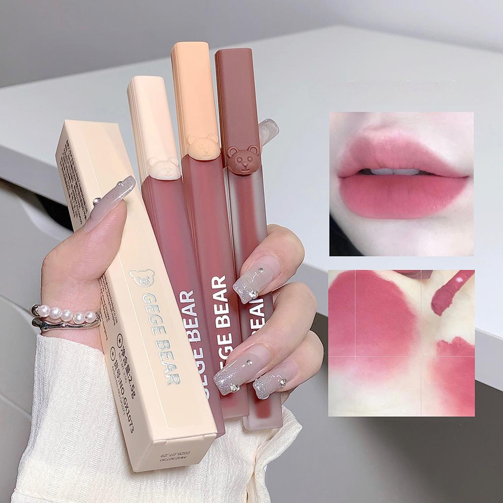 Air Lip Mud Matte Matte Velvet Long-lasting Whitening Non-fading Non-stick Cup Lipstick Lip Glaze