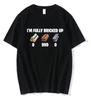 Im Fully Bricked Up  Funny Womens TShirt Fashion HipHop Short Sleeve Pure Cotton Casual Loose TShirt Streetwear