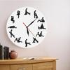 Round Wall Clock Funny Effect Sex Position Watch Bedroom Decor