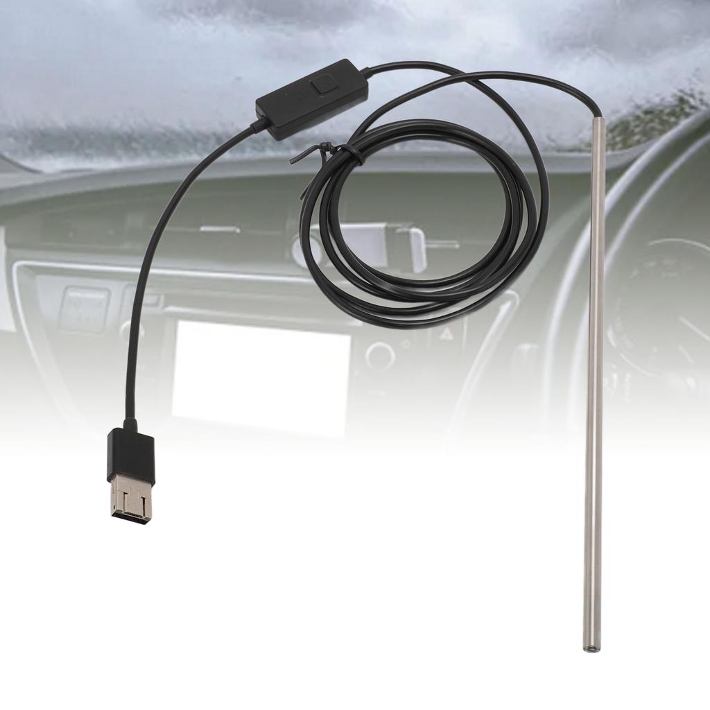 Industrial Borescope IP67 Waterproof 720P 3 in 1 USB Type C USB Endoscope with 6 LEDs for Phone Tablet 4.9ft