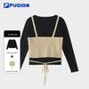 Fila Женский костюм Fusion: укороченный топ и лонгслив