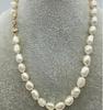 Ожерелье из белого жемчуга Кеши Южного моря 9-10 мм