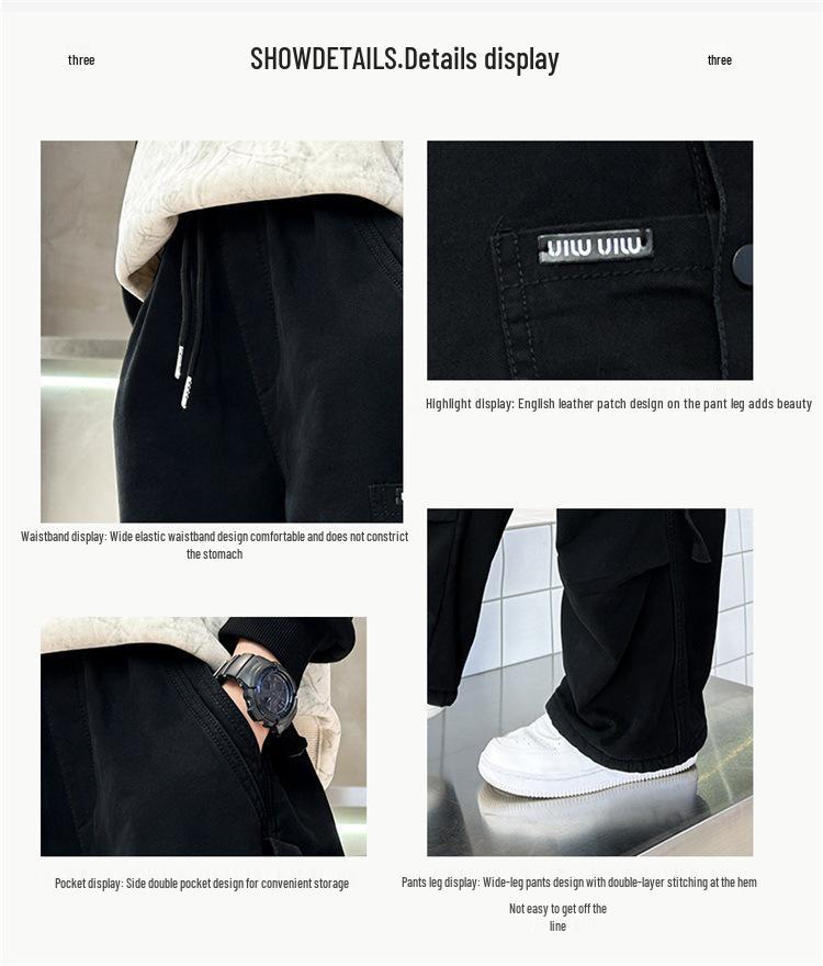 Boys' Trendy Autumn Casual Long Pants for 2025