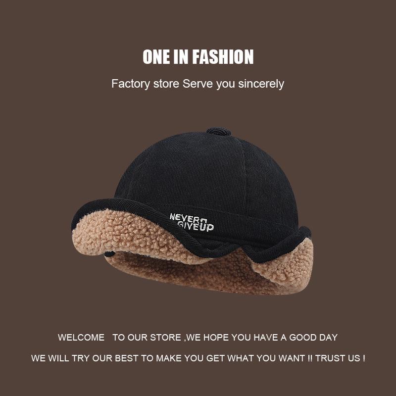 Шапка-ушанка из овечьей шерсти - Унисекс, теплая шапка для велоспорта и полетов на осень/зиму