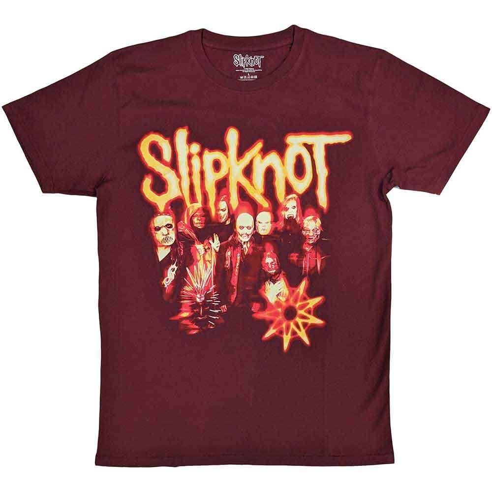 Slipknot The End, So Far Group Photo Tribal S offiziell Herren T-Shirt Unisex