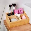 Bamboo Makeup Organizer 17x10cm