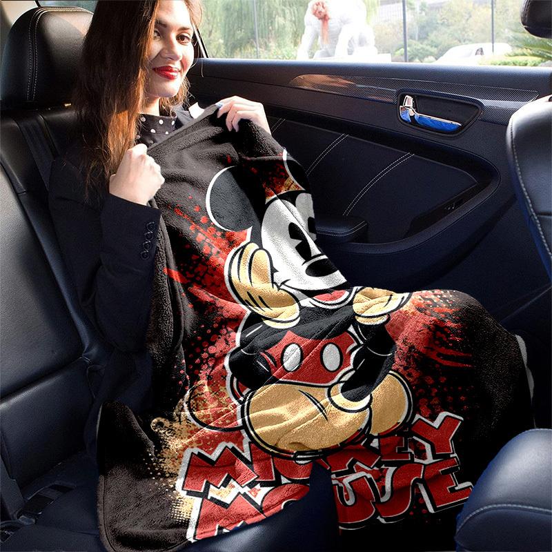 1pc. Mickey Mouse Cartoon Blanket, Seasonal Home Decor Gift for Friends and Family, Soft Throw Blanket Suitable for All Seasons, Perfect for