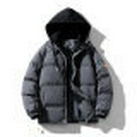 Unisex Winter Cotton-Padded Hooded Jacket - Loose, Versatile, Thick, and Warm for Couples