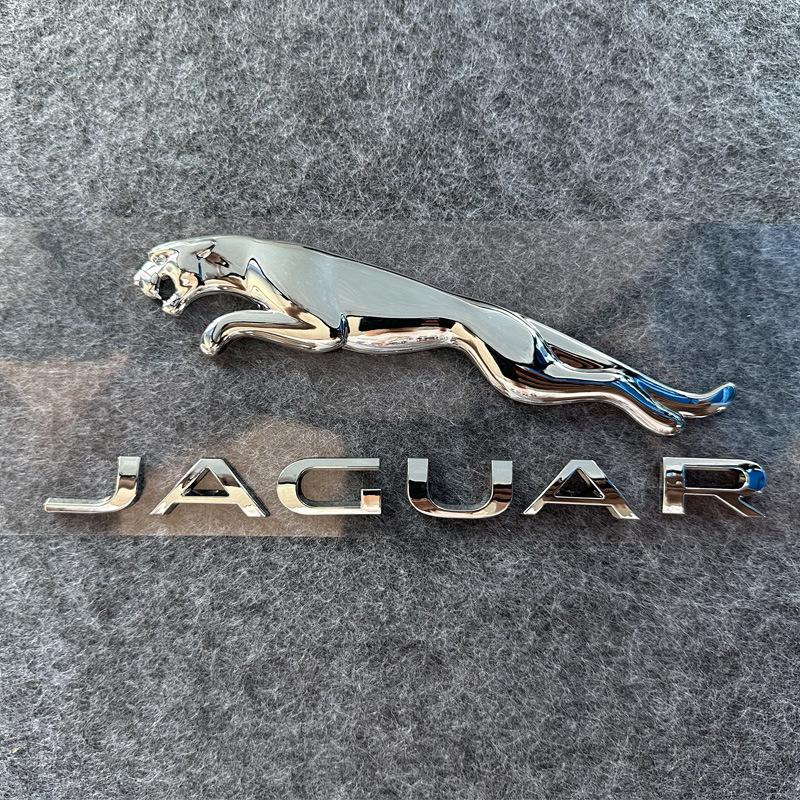 Подходит для Jaguar XJXJLXEXFFPACEFTYPE задний багажник маркировка леопард английский логотип автомобильный логотип
