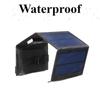 Waterproof USB Outdoor Sunpower Foldable Solar Panels Cells 5V Portable Solar Mobile Battery for Traveling Camping Hiking Black/Camouflage