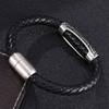 Trendy Leather Bracelet Men Charm Bracelets & Bangles Handmade Jewelry