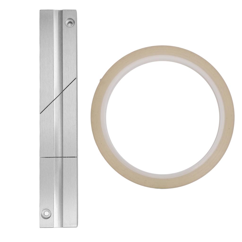 1/4 10 Inch Tape Splicing Set Professional Tape Splicing Block with Leader Tape for Revoxsonido Open