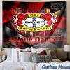 Custom Name Bayer Leverkusen Crest Printed Tapestry, for Bedroom,Livingroom, dormitory, Large Wall Decor, Fabric Decor Fan Birthday Gifts
