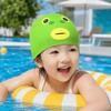 Waterproof Silicone Swim Cap Quick Dry Animal Printed Cap New Swimming Hat  Pool Use