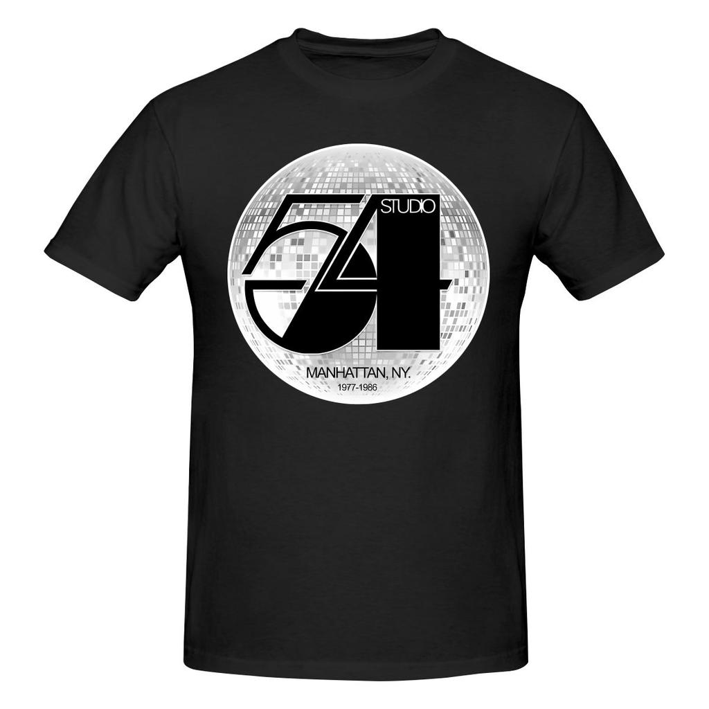 Funny Studio 54 Disco Ball Side Unisexs Printed Tshirt Unisex T Shirtshirt Gym