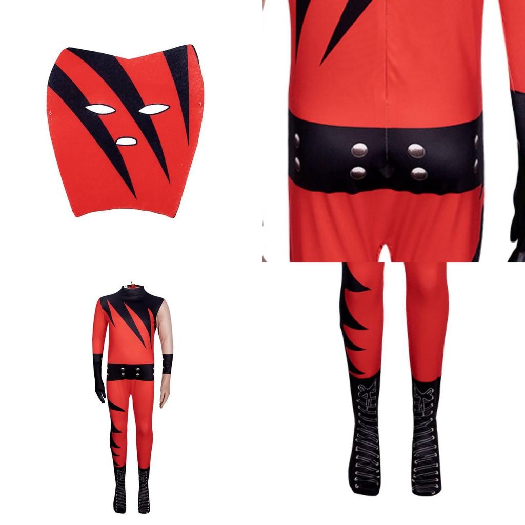 Костюм для косплея Mangguo Kids, борцовское боди с маской Кейна, новый продукт на Хэллоуин