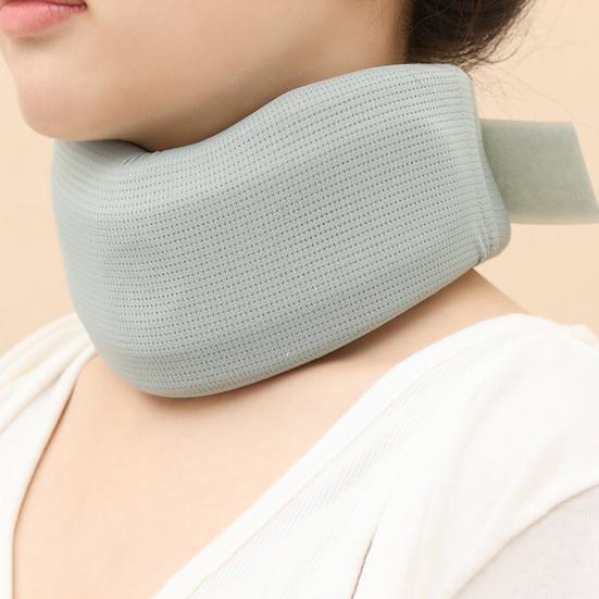 Neck Brace Soft Breathable Pain Relief Posture Correction Anti-Snoring Support Cervical Collar Ergonomic Neck Protector Brace