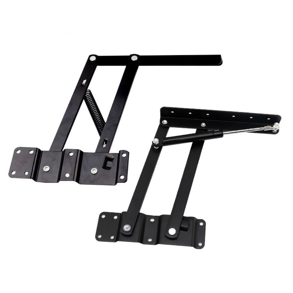 1 пара металлических гидравлических петель, практичные подъемники для крышек столов, фурнитура, петли для чайного журнального столика