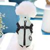 Pet Dog Coat with Harness, Winter Dog Coats, Fleece Dog Jacket, Waterproof Puppy Costume, Cold Weather Thick Dog Clothes, for Small Medium Dogs