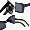 Fashion Ins Soei Popular Small Rectangle Sunglasses Women Retro Leopard Shades Uv400 Men Trending Square Sun Glasses