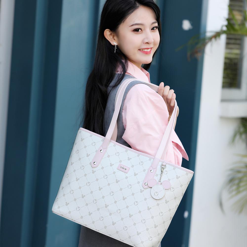 New Disney PVC Handbag, Shoulder Bag Regular Women's Pink BMK-72260P