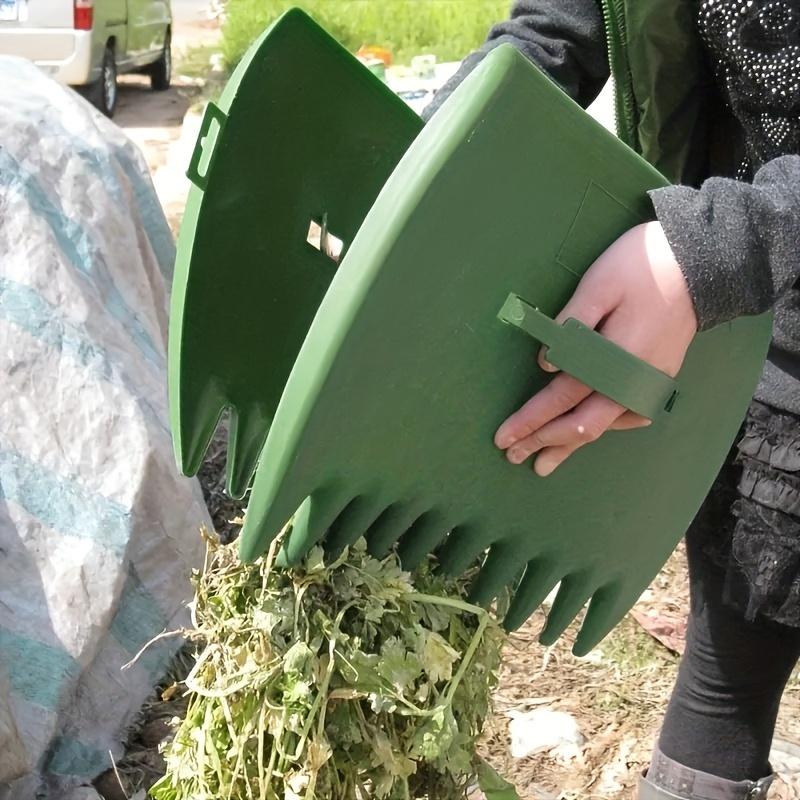 Ручная садовая грабля, удобная для уборки мусора во дворе и на газоне, садовые принадлежности для помещений и улицы.