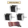 Nema17 Open-loop Stepping Motor 2PH 42mm 4-Lead 1.80 Step Angle 0.28/0.42/0.56/7Nm Driver Kit for CNC Extruder 3D Printer Motor