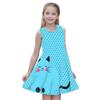 New Summer Fashion Cute Comfortable Butterfly Pattern Children Girls Sleeveless Dresses