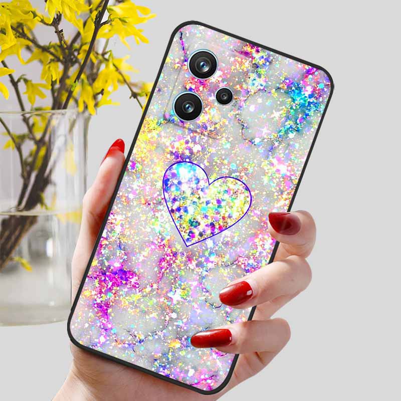 Lovely Beautiful Phone Cases For Realme 9 5G Case Silicone TPU Soft Bumper for Realme 9 Pro+ Plus 5G Realme9 9Pro Protect Capa