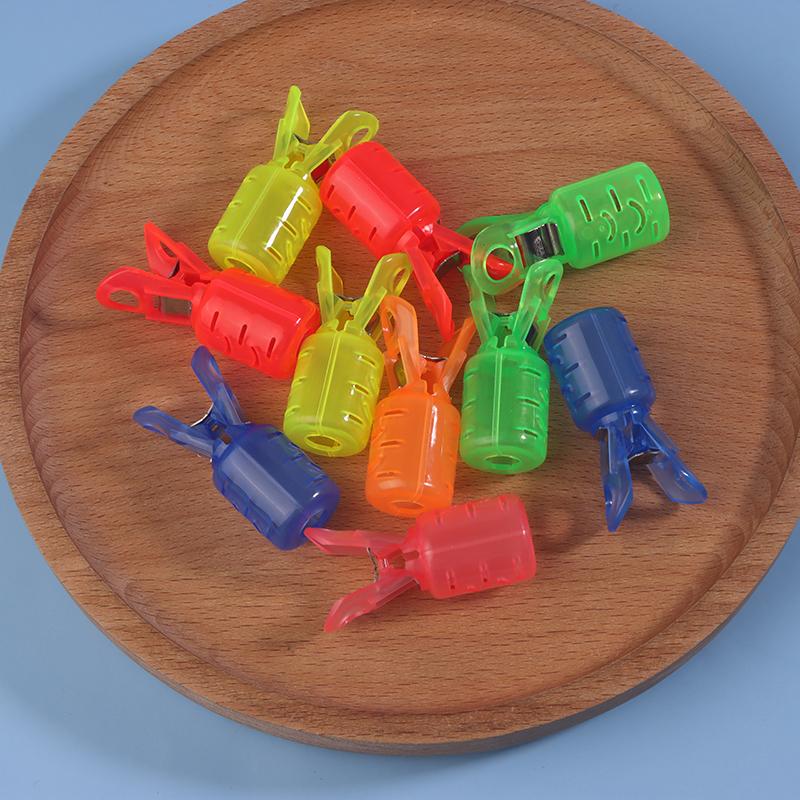 10Pcs Squid Jig Hook Protector Cover Shrimp Storage Case Buckle Tail Hook Cover Fishing Jigs Lure Safety Cap Plastic Sleeves