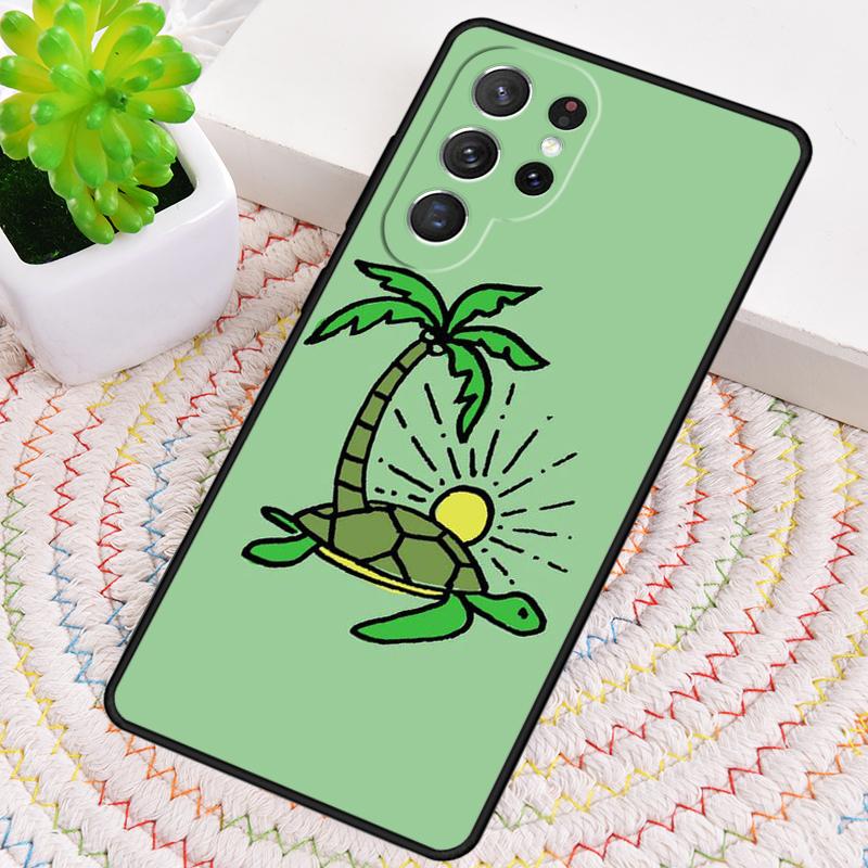Мультяшный чехол-черепаха для Samsung Galaxy note 10 pro S26 Ultra S23 S24 FE S25 S21 S22 PLUS ударопрочный